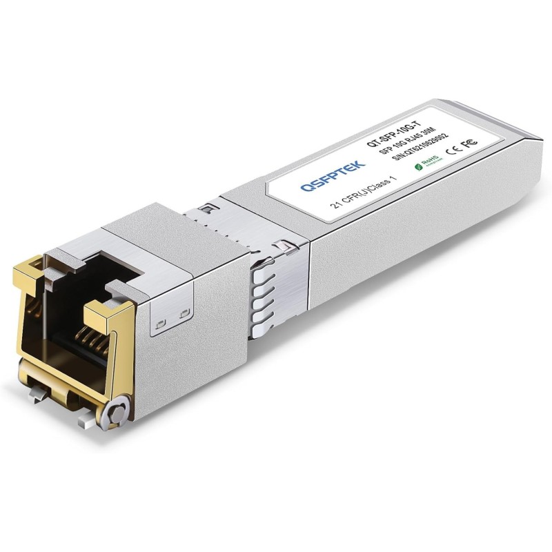 Ubiquiti - Módulo de transceptor SFP (mini-GBIC) - 10GbE - 10GBASE-BiDi - modo simple LC - hasta 10 km - 1270 nm / 1330 nm (paqu