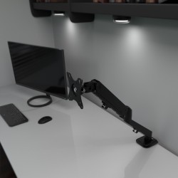 Klip Xtreme - Desktop to monitor mounting kit - Pneumatic spr 17-27"