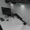 Klip Xtreme - Desktop to monitor mounting kit - Pneumatic spr 17-27"