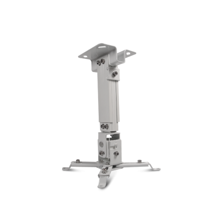 Klip Xtreme KPM-580W - Kit de montaje (pies, montaje en techo inclinado) - para proyector - aluminio, acero - blanco - se puede