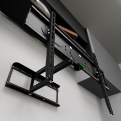 Klip Xtreme KPM-885 - Kit de montaje (placa de contacto, abrazadera de interfaz, brazo articulado doble) para LCD / panel de pla