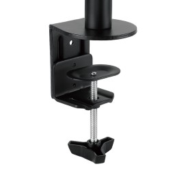 Klip Xtreme KPM-300 - Kit de montaje - para pantalla plana - plástico, acero de alta calidad - negro - tamaño de pantalla: 13"-3