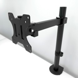 Klip Xtreme KPM-300 - Kit de montaje - para pantalla plana - plástico, acero de alta calidad - negro - tamaño de pantalla: 13"-3