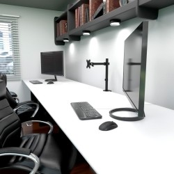 Klip Xtreme KPM-300 - Kit de montaje - para pantalla plana - plástico, acero de alta calidad - negro - tamaño de pantalla: 13"-3