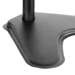 Klip Xtreme KPM-311 - Base - para 2 pantallas LCD - plástico, acero de alta calidad - negro - tamaño de pantalla: 13"-32" - sopo