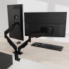 Klip Xtreme - Monitor mounting kit - Double 13"-32"