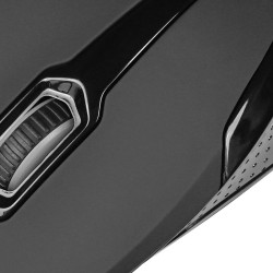 Klip Xtreme KMO-120BK - Ratón - diestro y zurdo - óptico - 3 botones - cableado - USB - negro