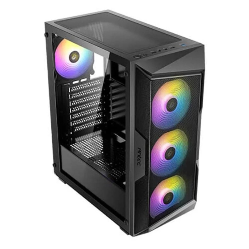 Antec - AX61 - Mid tower - Steel + Plastic - Tempered glass - Micro-ATX / ITX