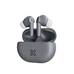 Klip Xtreme - True wireless earphones - Para Phone / Para Portable electronics / Para Tablet - Wireless - 17Hrs IPX Black