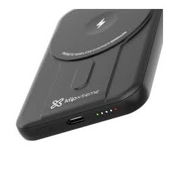 Klip Xtreme - Power bank - 24 pin USB-C - Lithium polymer - Para Smartphones - Wireless Charging