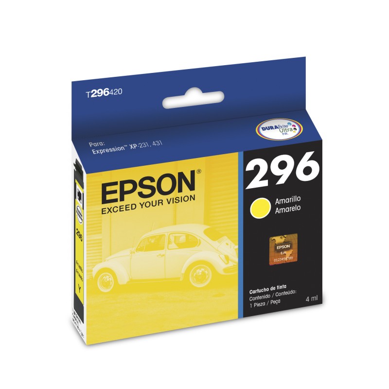 Epson cartucho amarillo T296420-AL