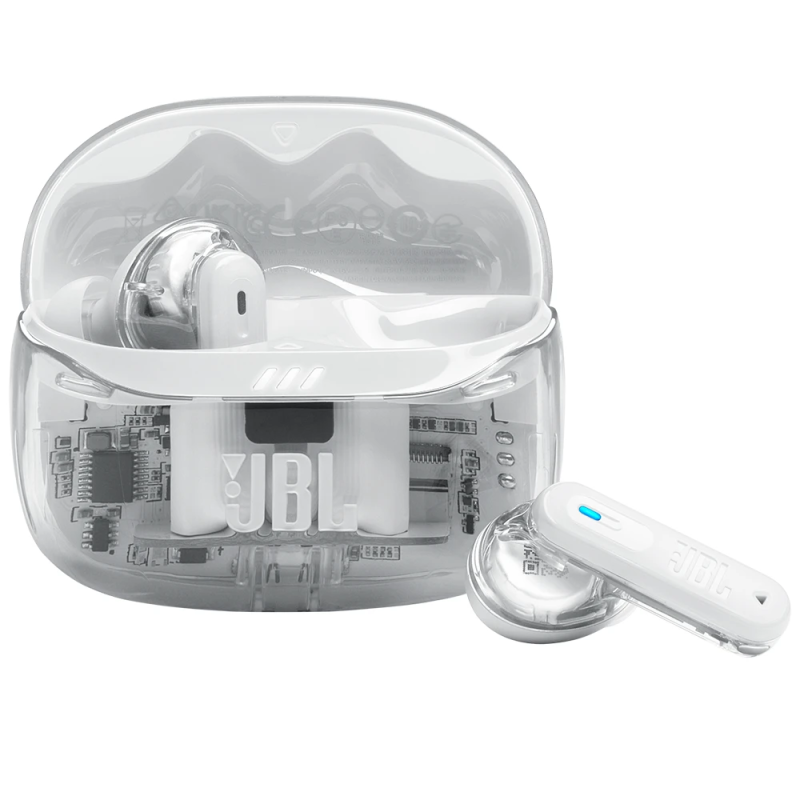 JBL TUNE - Beam - Headphones - Ghost White - JBLTBEAM2GWHTAM
