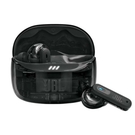 JBL TUNE - Beam - Headphones - Ghost Black - JBLTBEAM2GBLKAM