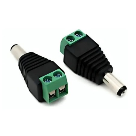 Conector de Alimentación DC Macho Dahua – Paquete de 50 Unidades (DH-PFM979-DCP)