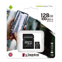Kingston - Flash memory card - microSDHC - 128GB microSDXC Canvas Select