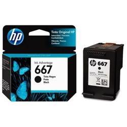 HP - 667 - Ink cartridge - Black - 3YM79AL