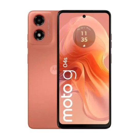 Motorola G04s - Smartphone - Android - 128 GB - Tigerlily - Touch - XT2421-7