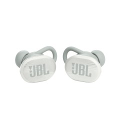 JBL Endurance Race - Auriculares inalámbricos con micro - en oreja - Bluetooth - blanco