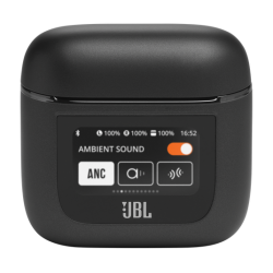 JBL Tour Pro 2 - Auriculares inalámbricos con micro - en oreja - Bluetooth - cancelación de sonido activo - negro
