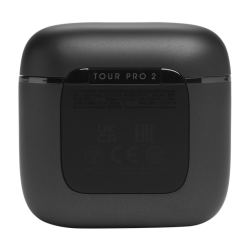 JBL Tour Pro 2 - Auriculares inalámbricos con micro - en oreja - Bluetooth - cancelación de sonido activo - negro