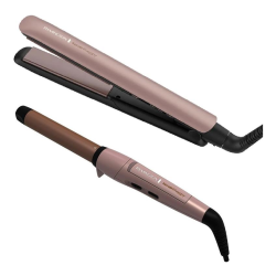 Remington combo alisadora y ondulador con keratina S8599-CI5329-F