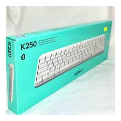Logitech - Keyboard - Bluetooth - Blanco - K250