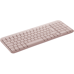 Logitech - Keyboard - Bluetooth - Rose - K250