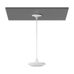 Logitech - Kit de montaje (montaje de techo, soporte del micrófono) - para micrófono - blanco - se puede instalar en el techo, c