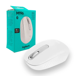 Logitech - M196 - Mouse - Bluetooth - Blanco