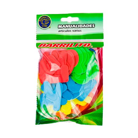 Barrilito calcomanias de foamy abecedario fs014 a-z 36 mm