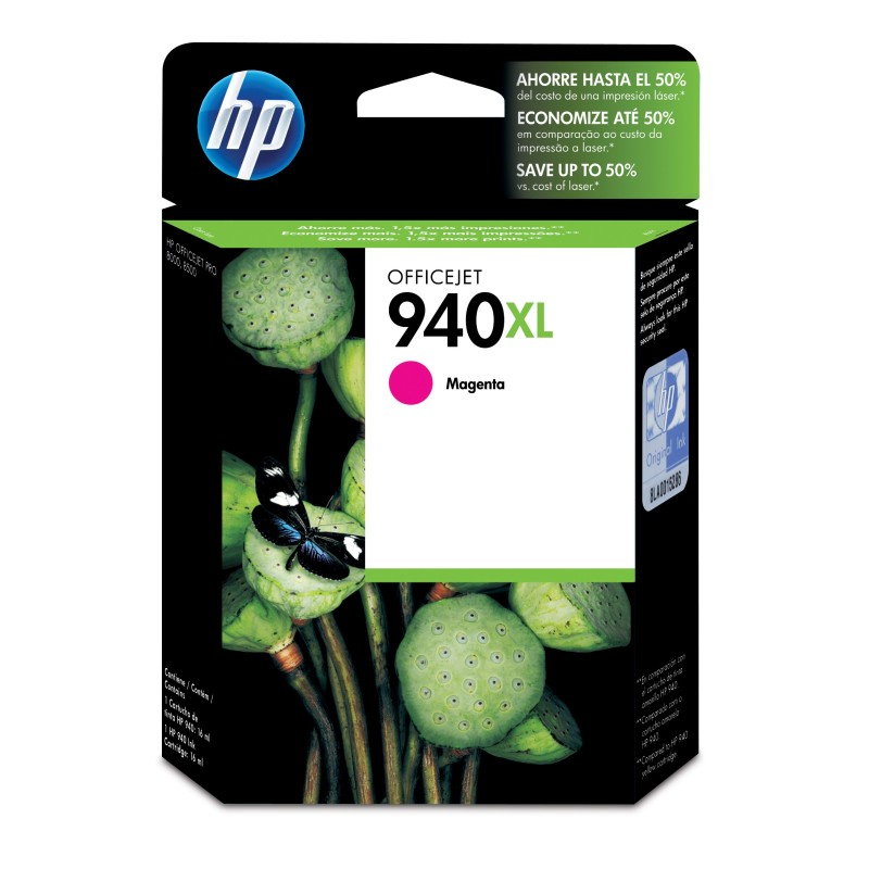 HP cartucho magenta C4908ALl 1.400pgs 940xl