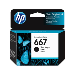 HP cartucho HP 667 negro 3YM79Al