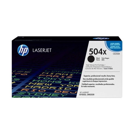 HP toner negro 10 500pgs CE250X
