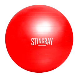 Stingray bola de gimnasio roja 65mm SFpel-65CM-R